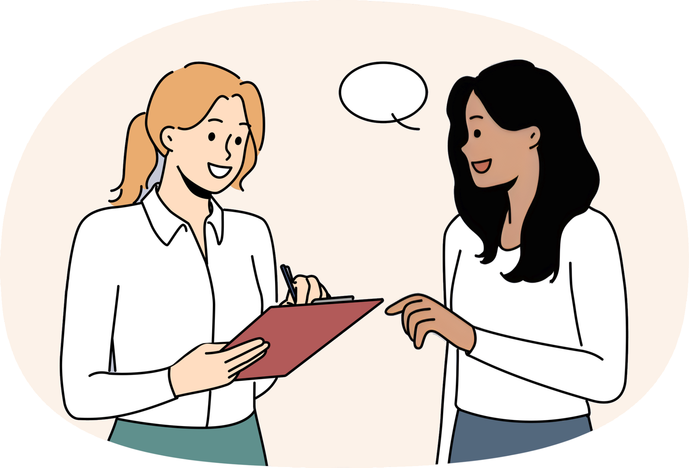 Kontakta oss illustration