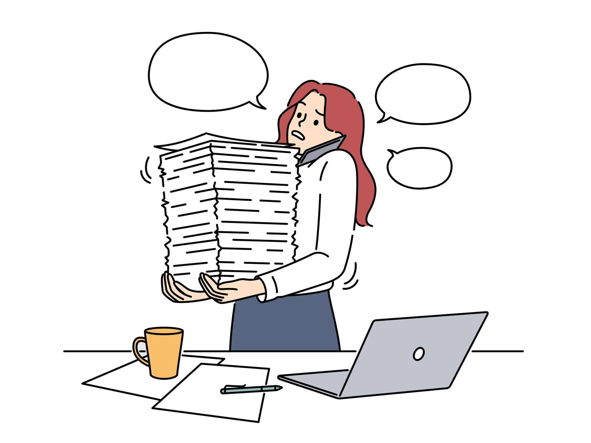 Illustration för försäkringsinventering